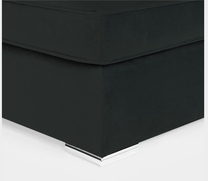 Belgravia Sofa Black U Shape Corner