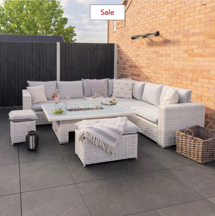 Oxford Garden Set Grey