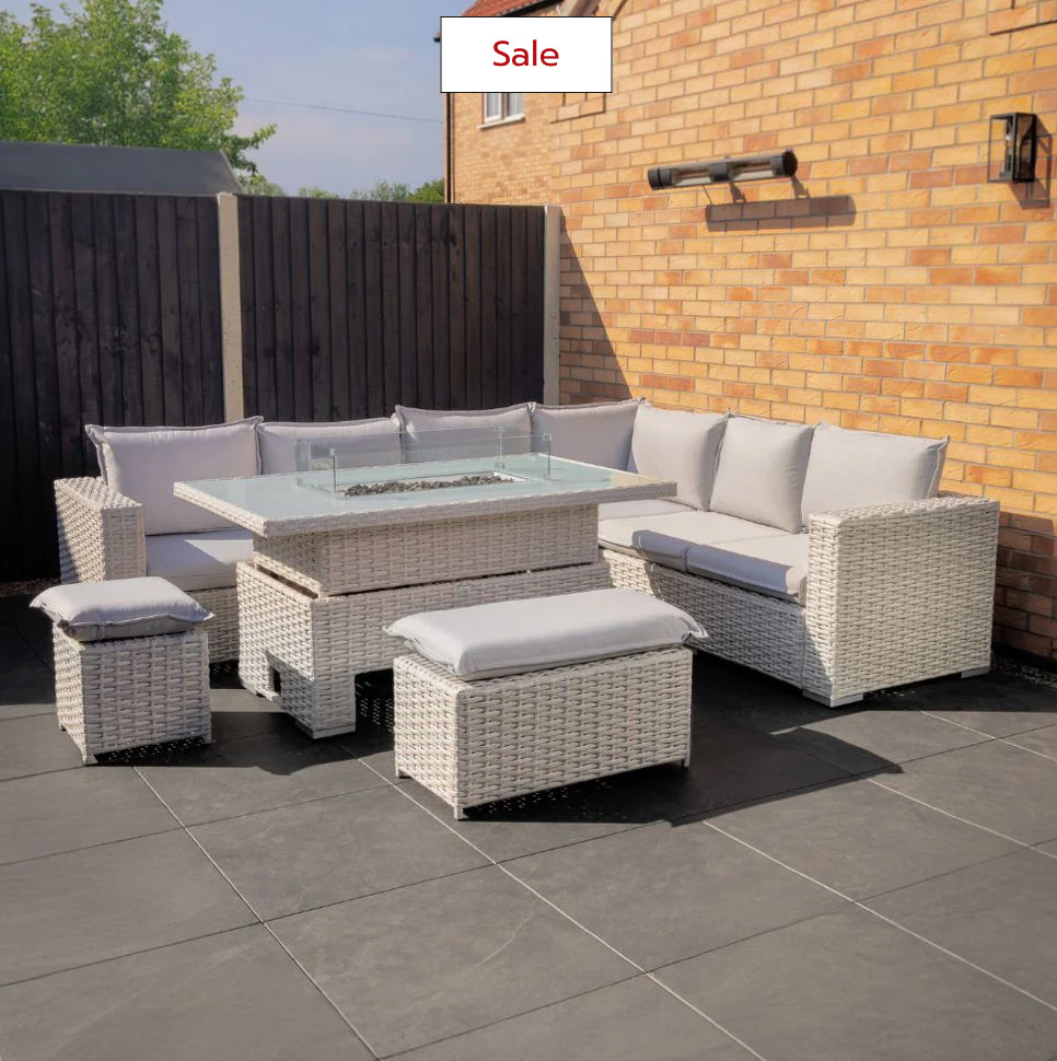 Oxford Garden Set Grey