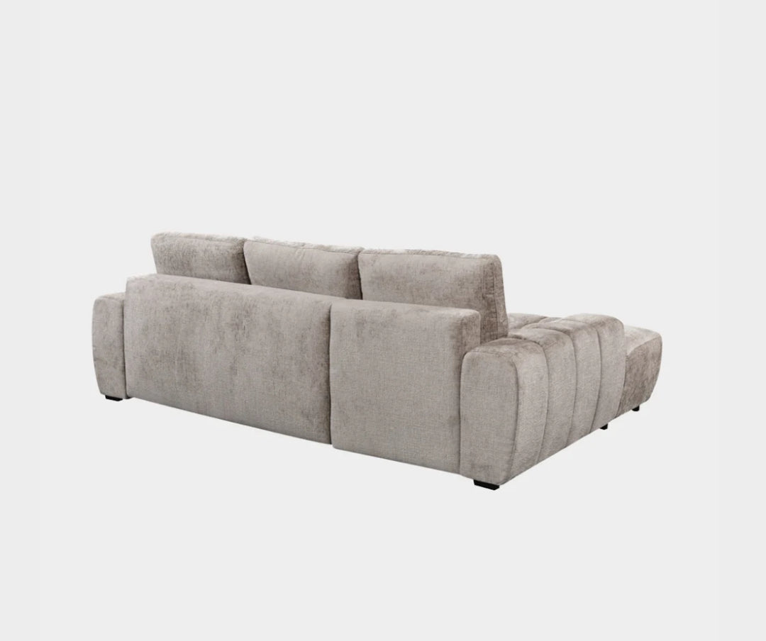 Lora Sofa Bed Mushroom Left Hand Facing Corner