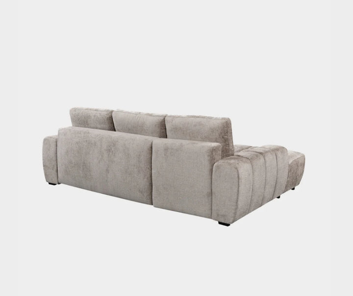 Lora Sofa Bed Mushroom Left Hand Facing Corner