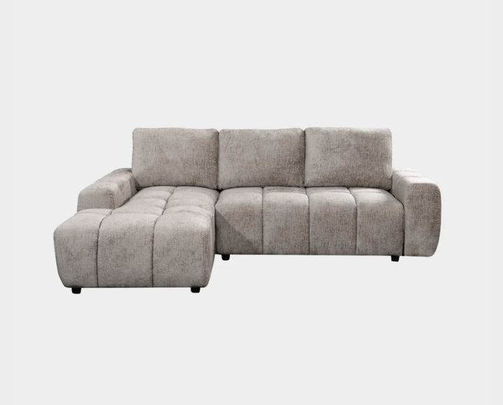 Lora Sofa Bed Mushroom Left Hand Facing Corner
