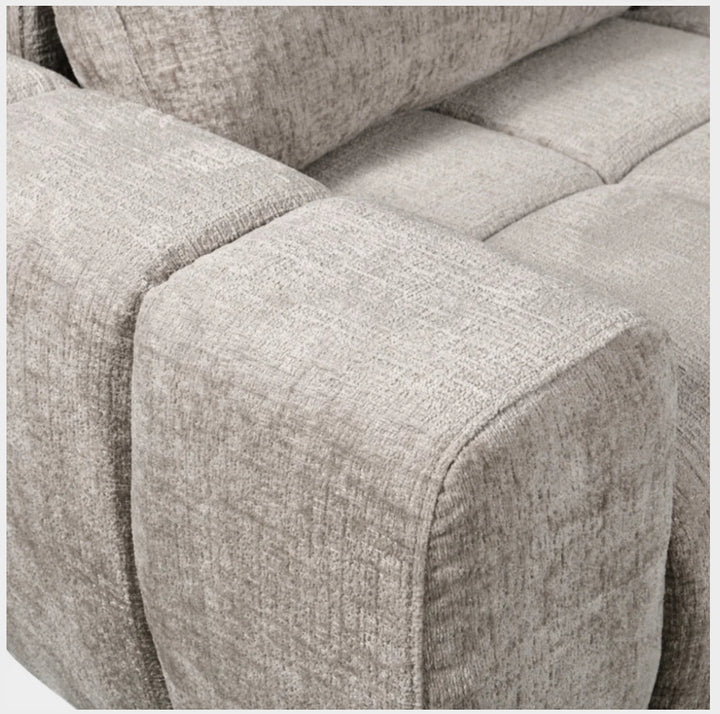 Lora Sofa Bed Mushroom Left Hand Facing Corner