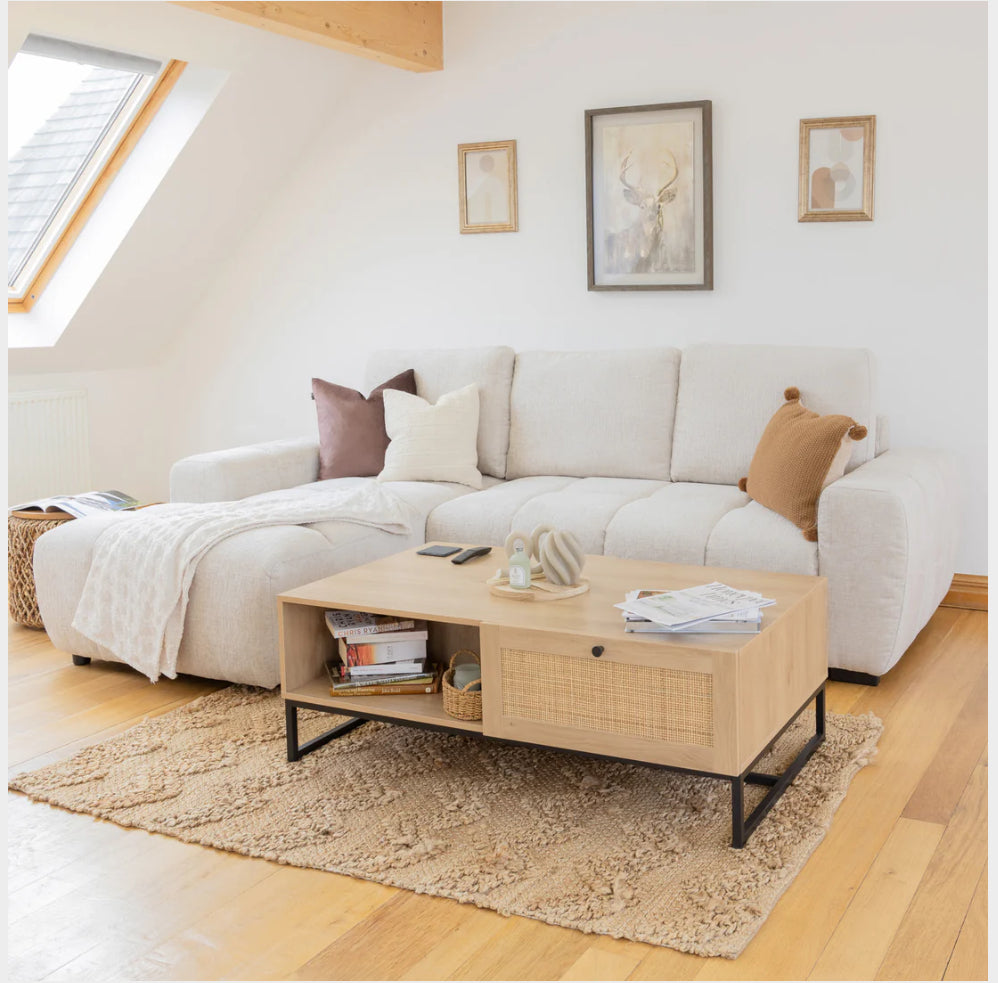 Lora Sofa Bed Mushroom Left Hand Facing Corner