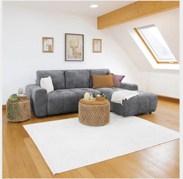 Lora Sofa Bed Graphite Right Hand Facing Corner