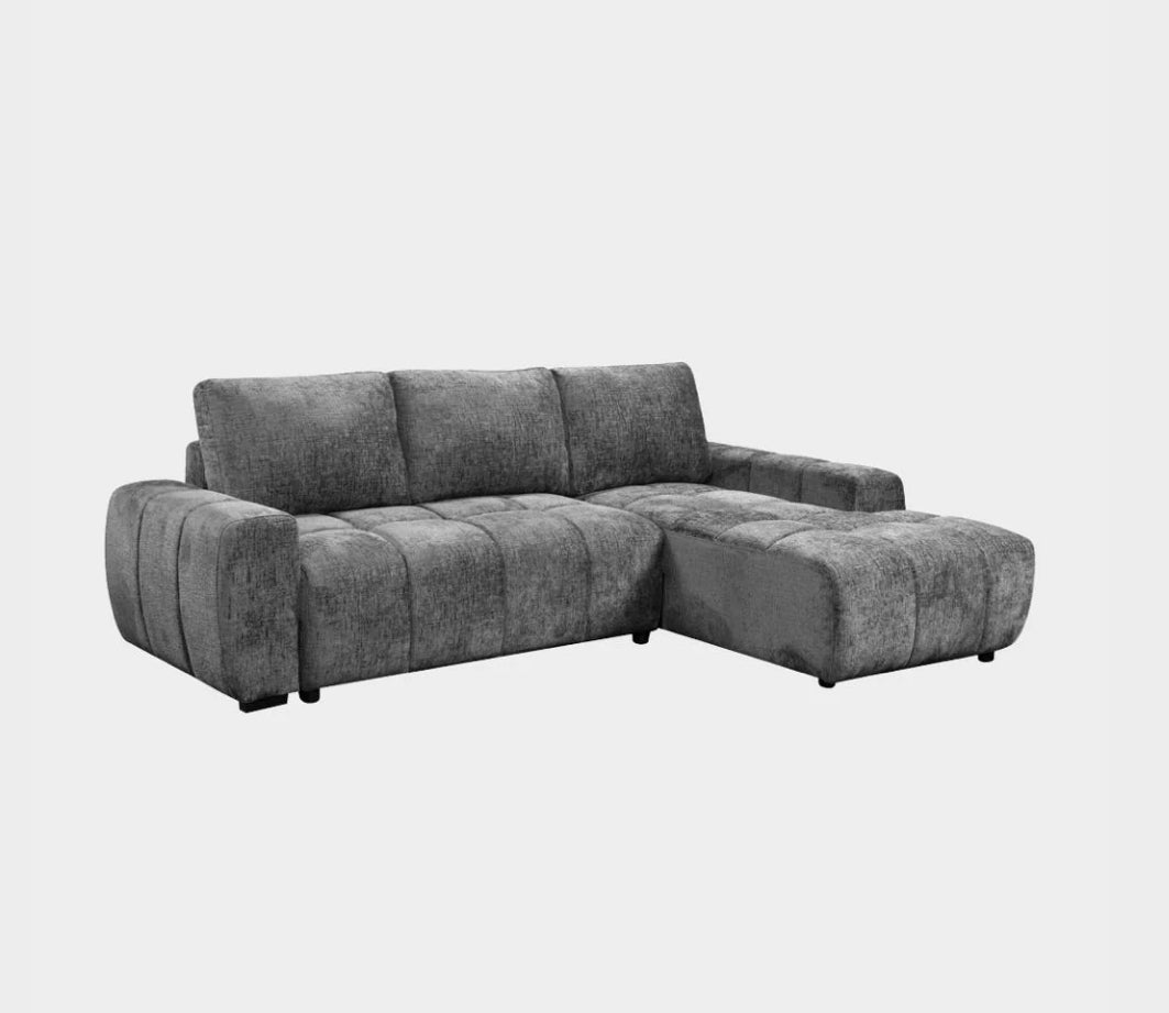 Lora Sofa Bed Graphite Right Hand Facing Corner