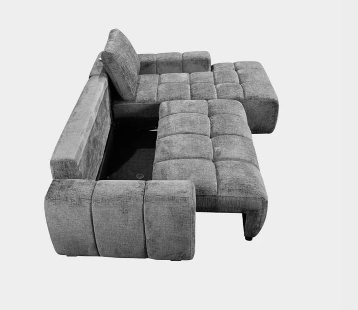 Lora Sofa Bed Graphite Right Hand Facing Corner