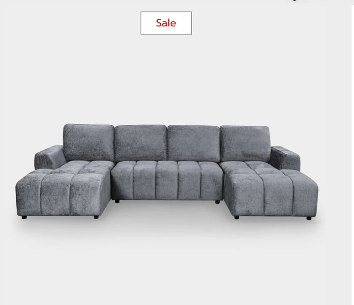 Lora Sofa Bed Graphite U Shape Corner