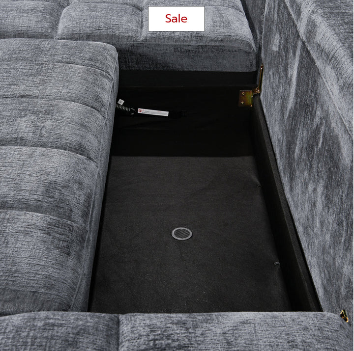 Lora Sofa Bed Graphite U Shape Corner