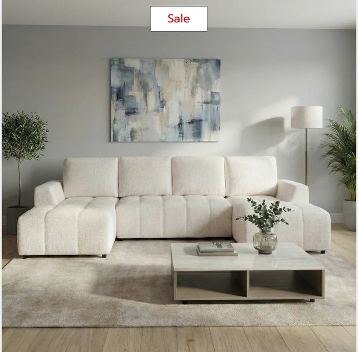Lora Sofa Bed Graphite U Shape Corner