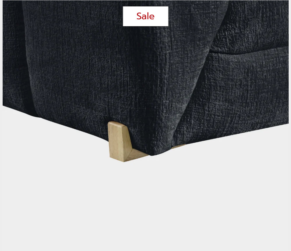 Genoa Sofa Charcoal Right Hand Corner