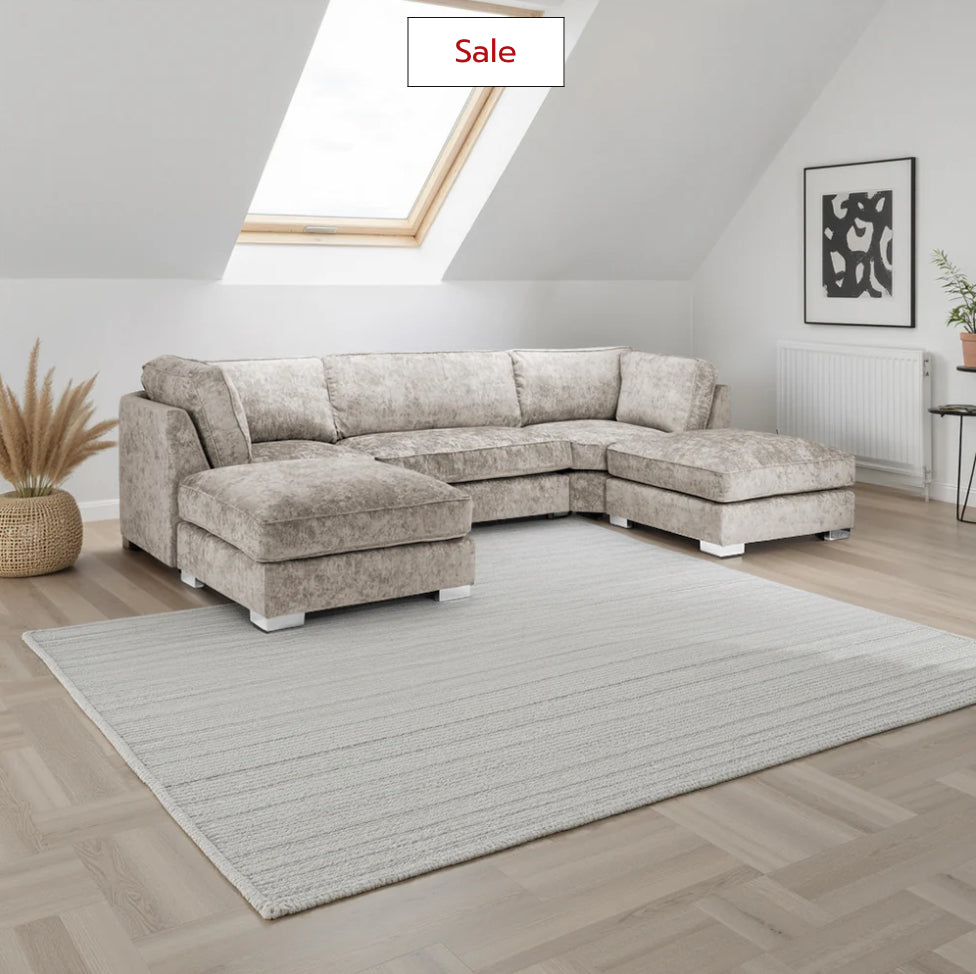 Bishop Fullback Sofa Truffle U Shape Corner