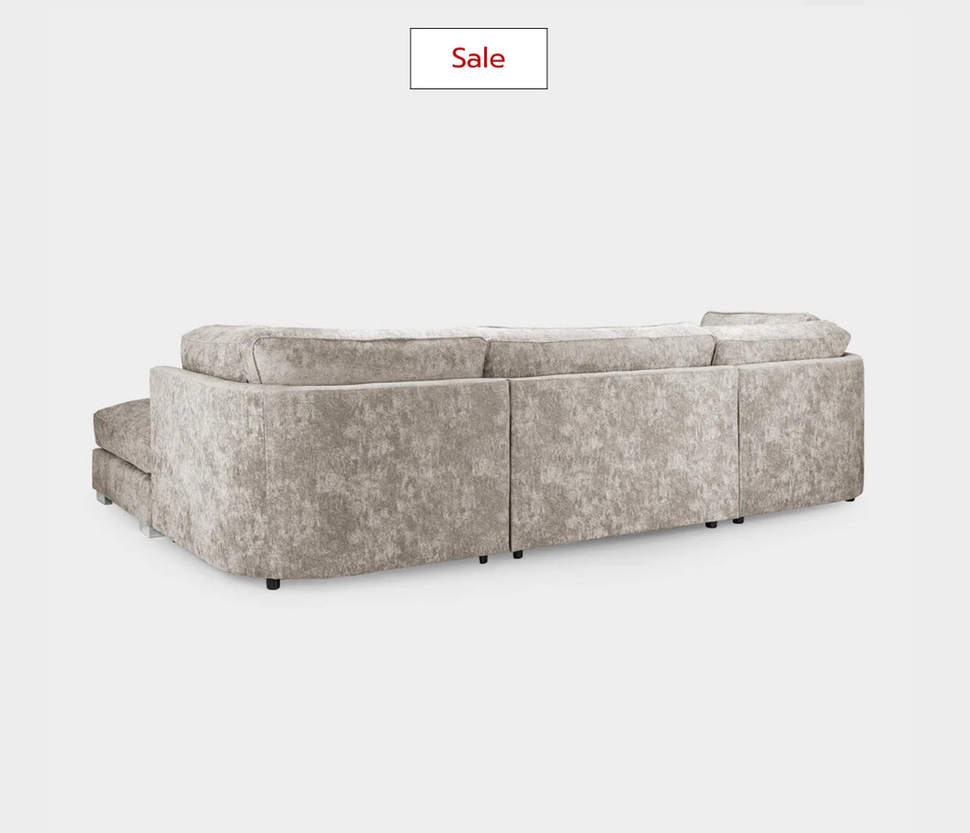Bishop Fullback Sofa Truffle U Shape Corner