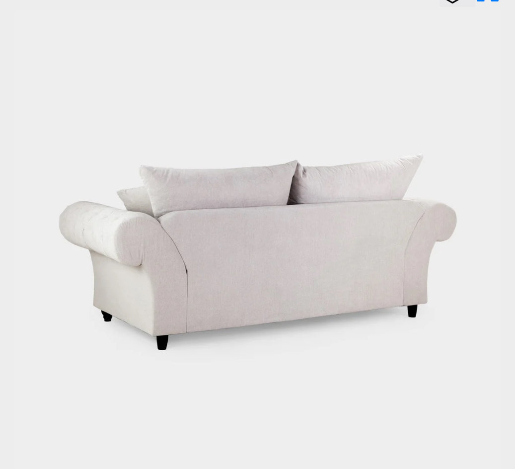 Windsor Fullback Sofa Stone 3 Seater