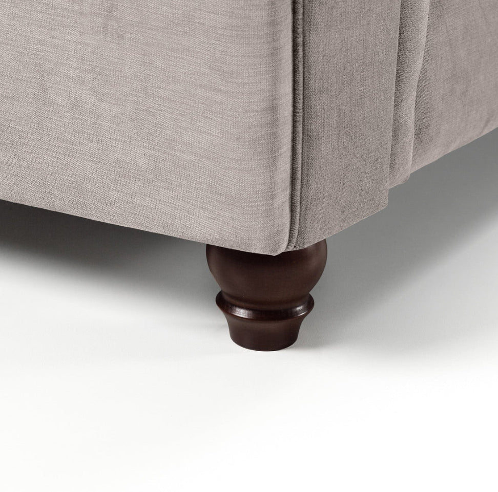 Windsor Fullback Sofa Stone 3 Seater