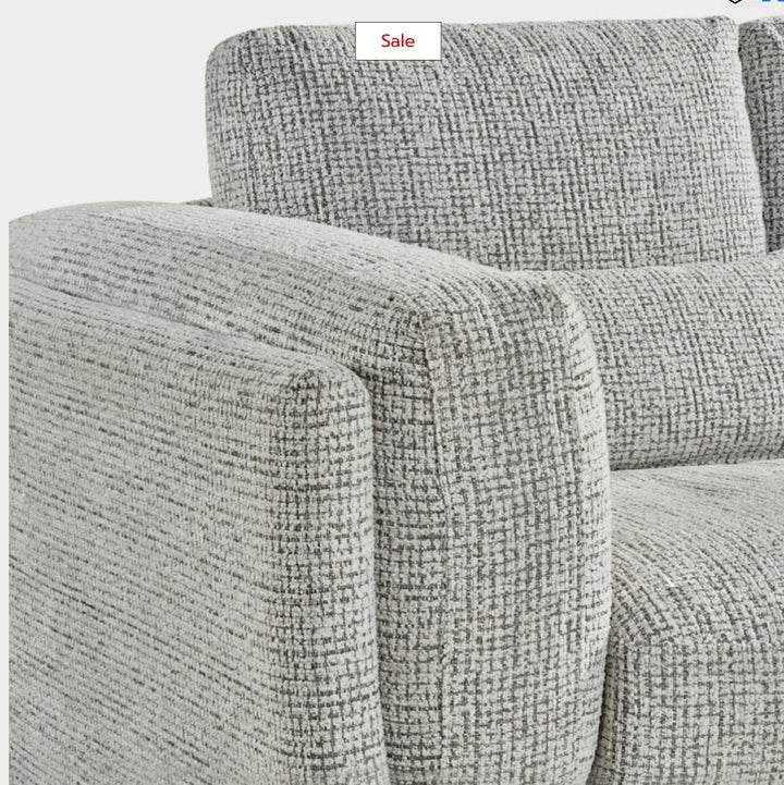 Bari 3 seater sofa grey