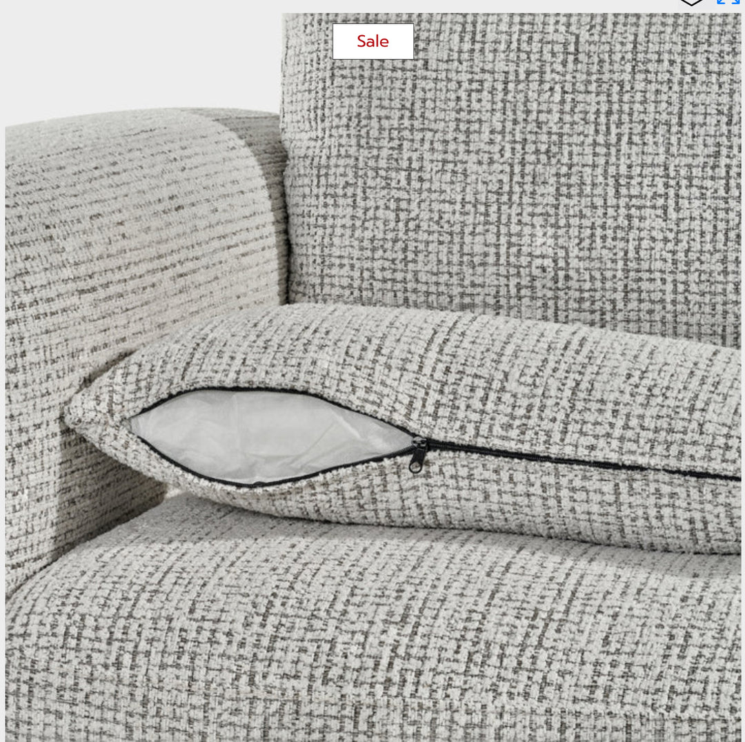 Bari 3 seater sofa grey