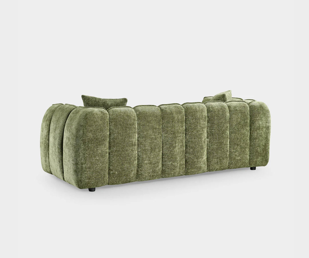 Venice olive 3 seater