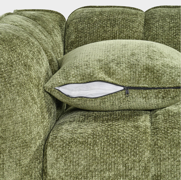 Venice olive 3 seater