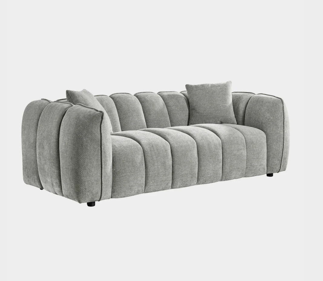 Venice olive 3 seater