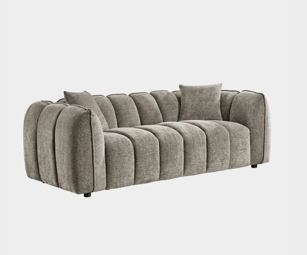 Venice olive 3 seater