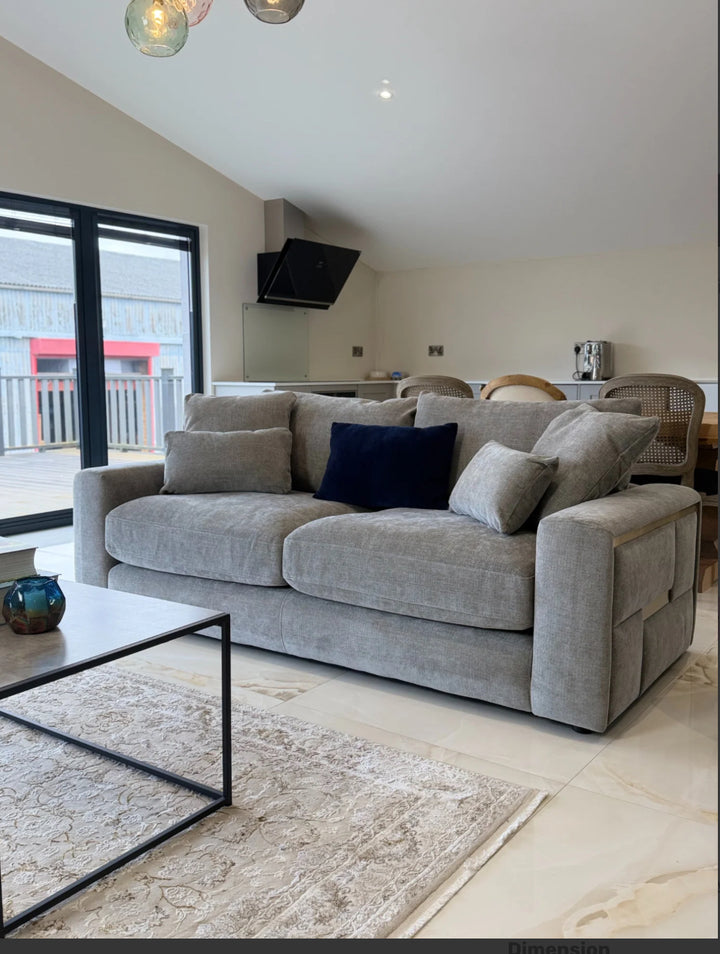 Jupiter 3 seater sofa grey