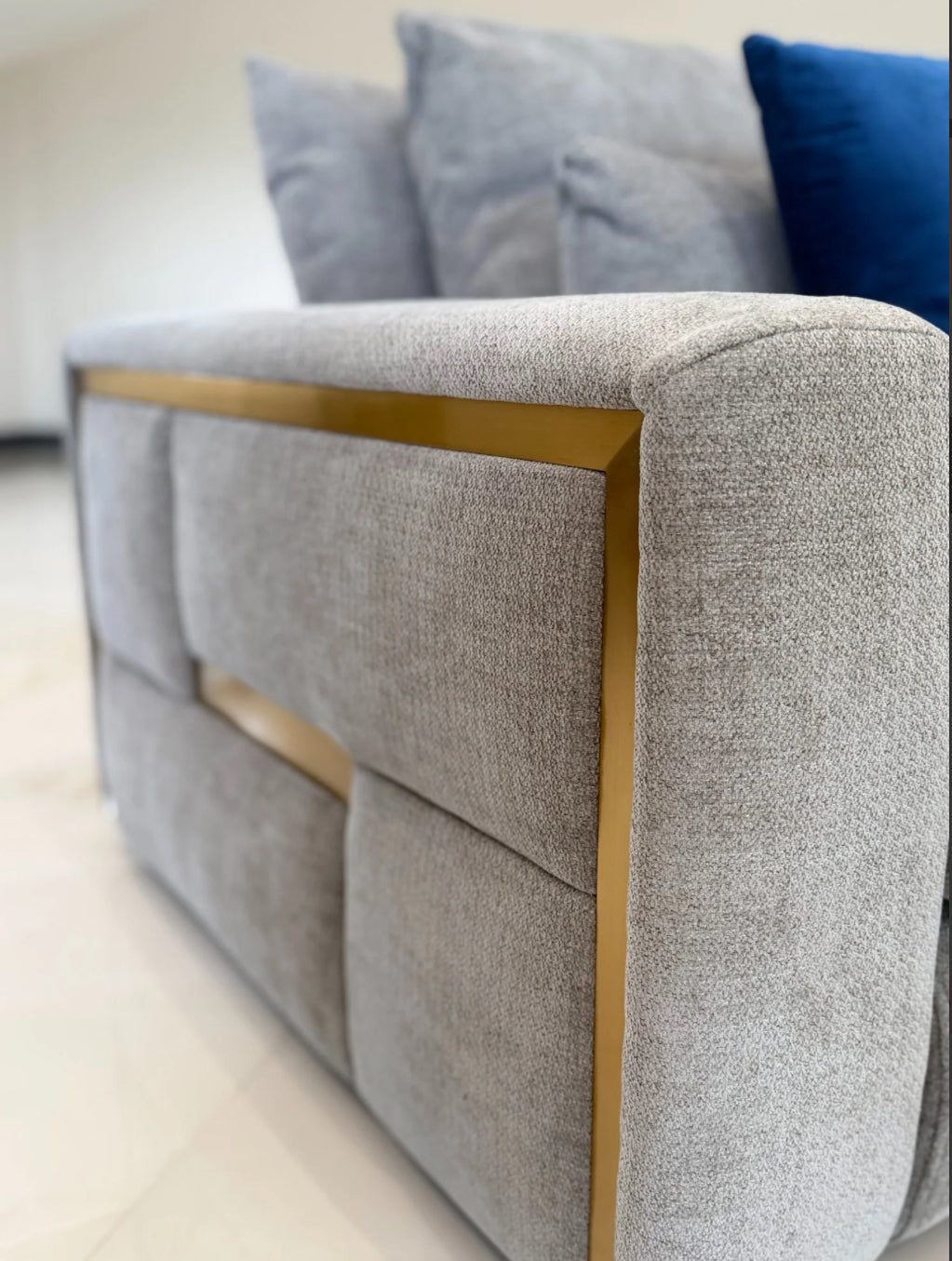 Jupiter 3 seater sofa grey