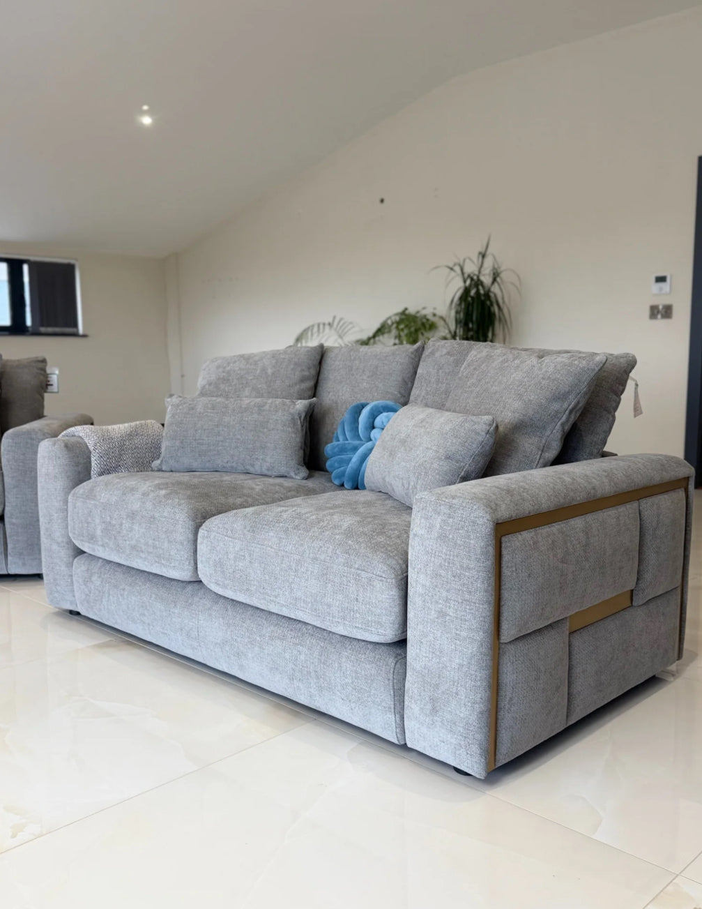 Jupiter 2 seater sofa grey