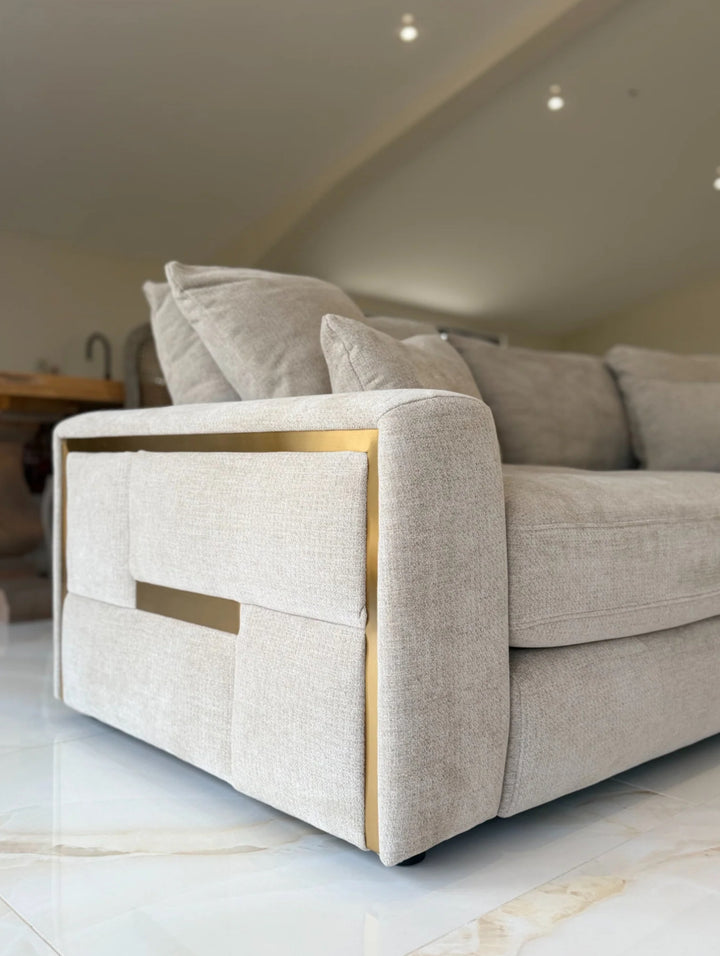 Jupiter Large Corner Sofa - Beige
