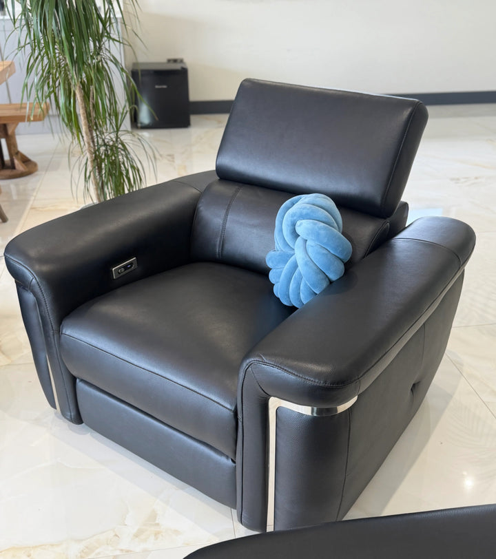 Somerville Electric Recliner Sofa Armchair - Black